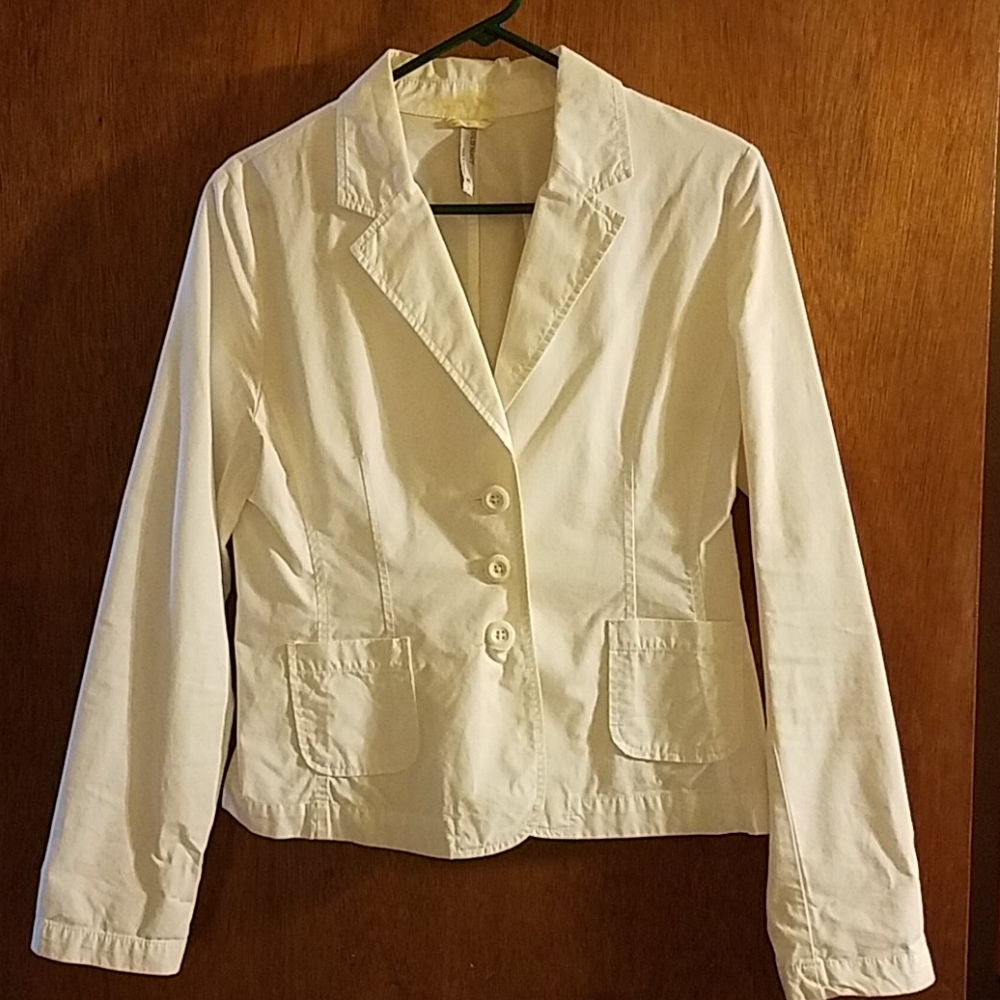 Old Navy White Blazer